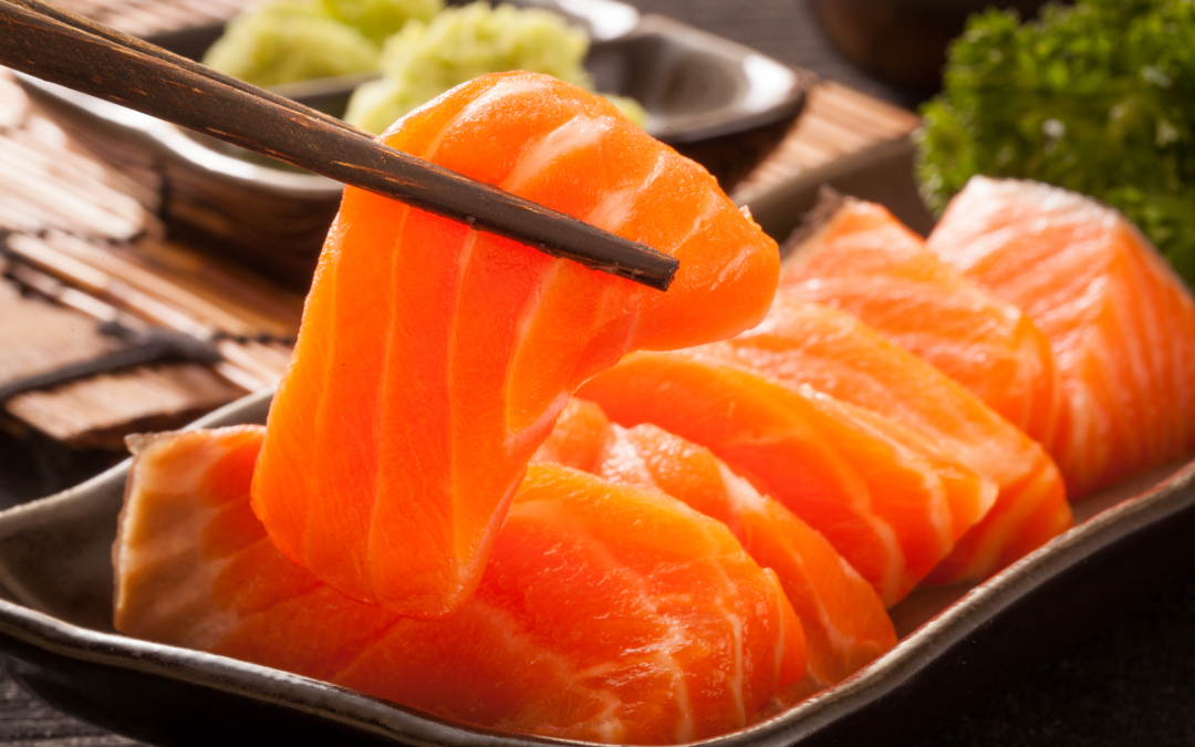 Sashimi Grade Centre Cut Norway Steelhead Salmon 6oz x 4pcs