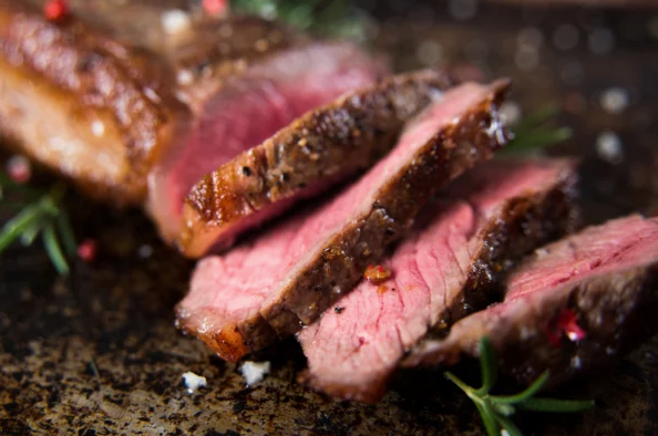 100% Grass Fed Angus New York Striploin Steak box