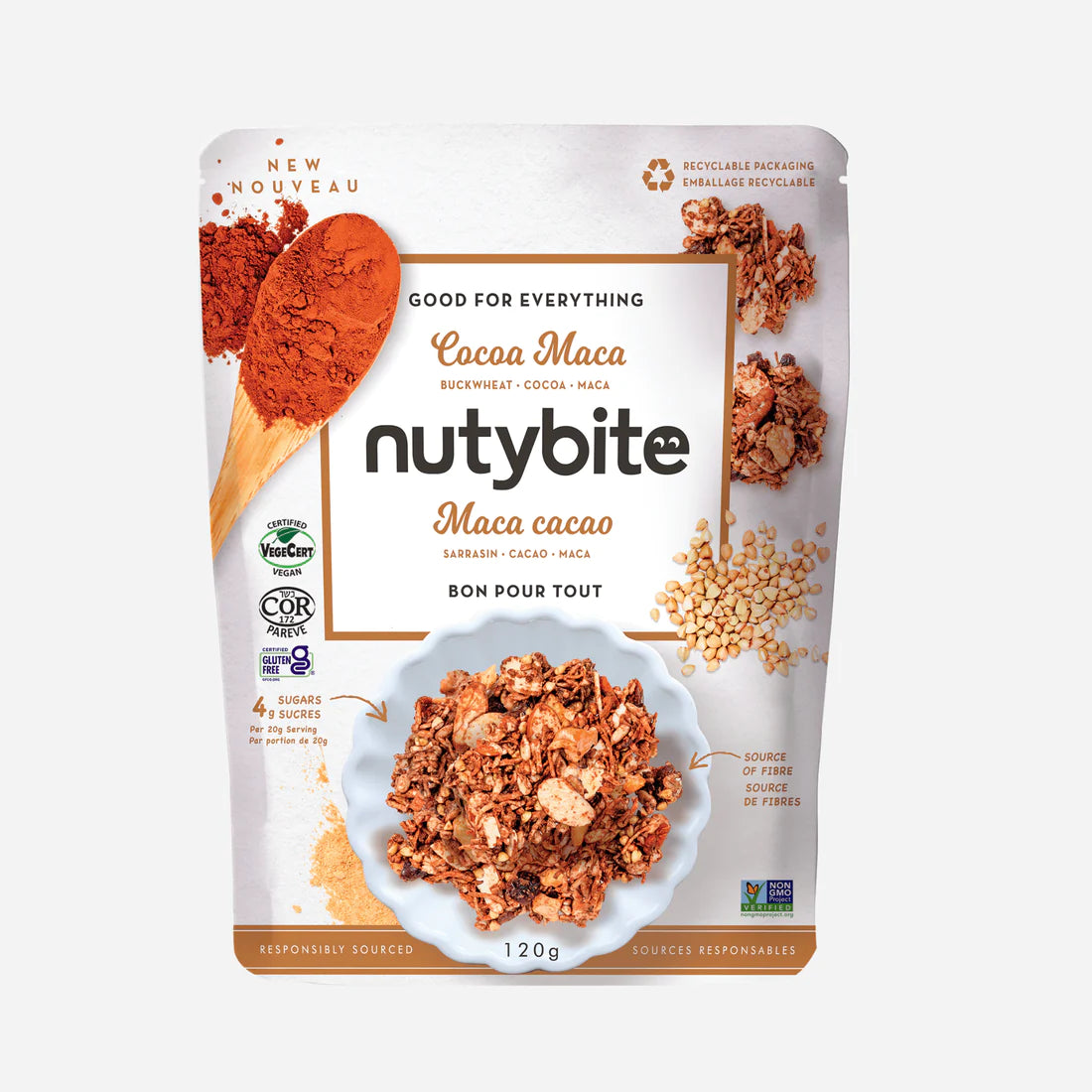 Cocoa Maca Granola-Cluster