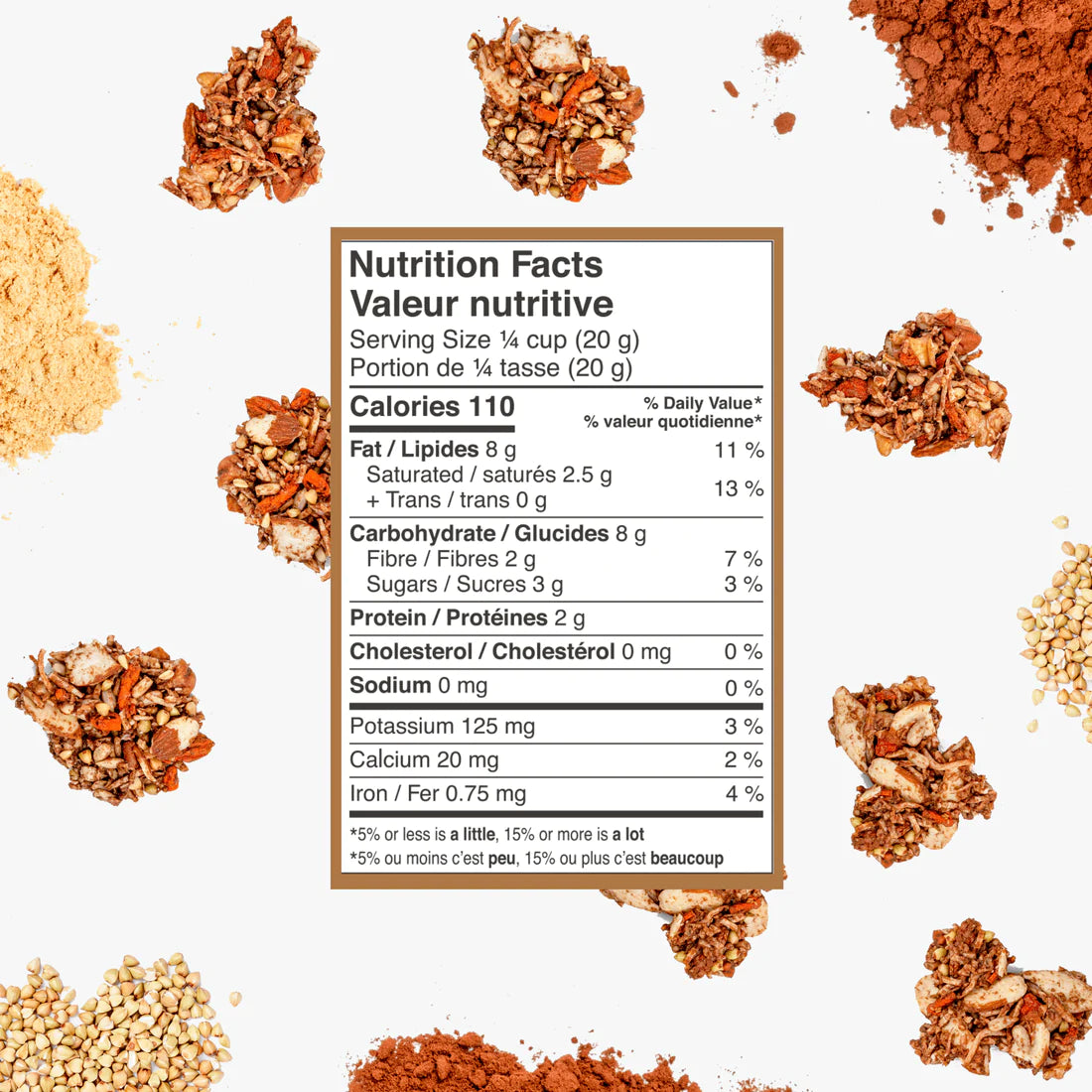 Cocoa Maca Granola-Cluster