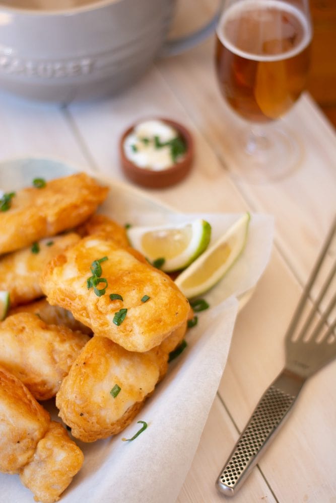 Wild Caught Crispy Battered Halibut 907g