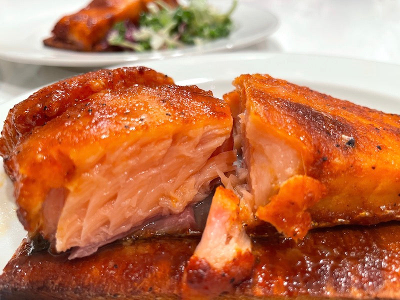 Cedar Planked Atlantic Salmon – Hickory Maple 8oz
