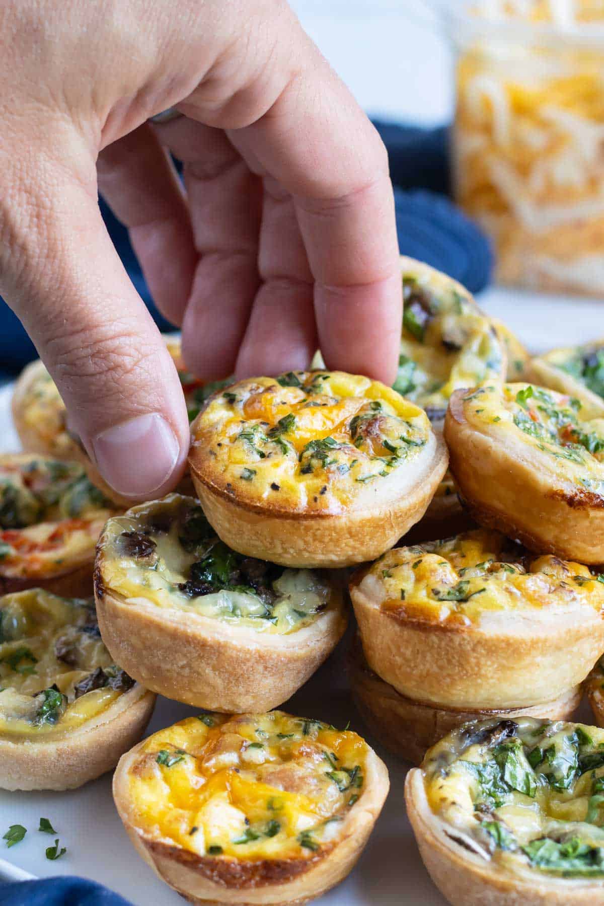 Mini Quiche 3 Flavours