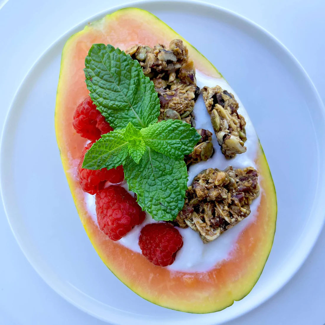 Orange Tahini Granola-Cluster