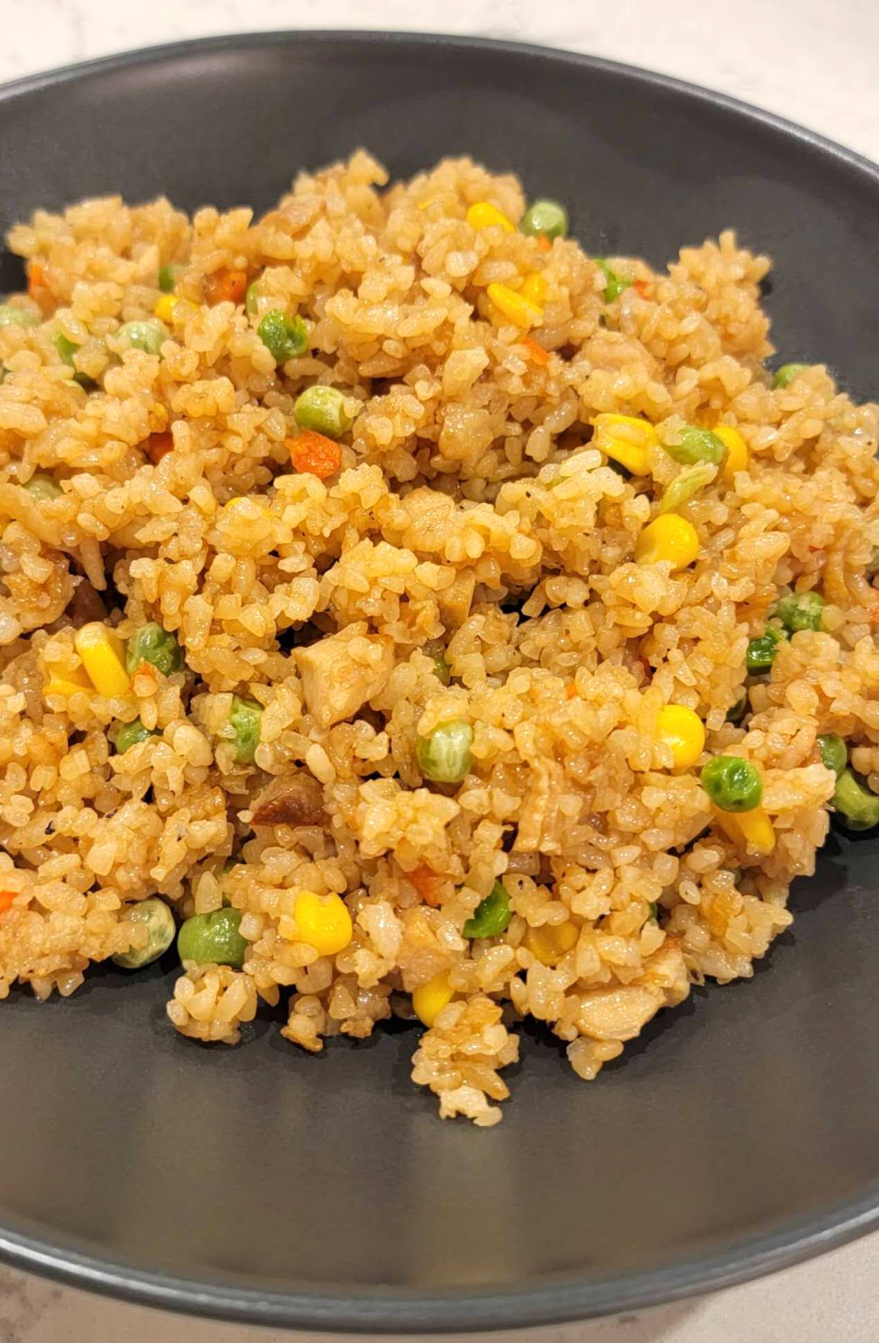 Japanese Soy Source and Chicken Fried Rice