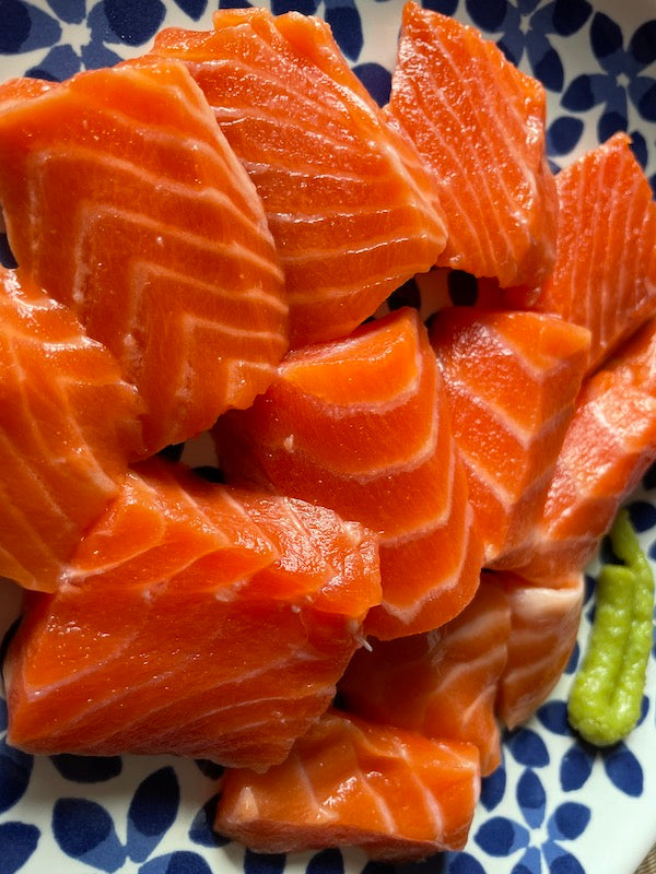 Sashimi Grade Centre Cut Norway Steelhead Salmon 6oz x 4pcs