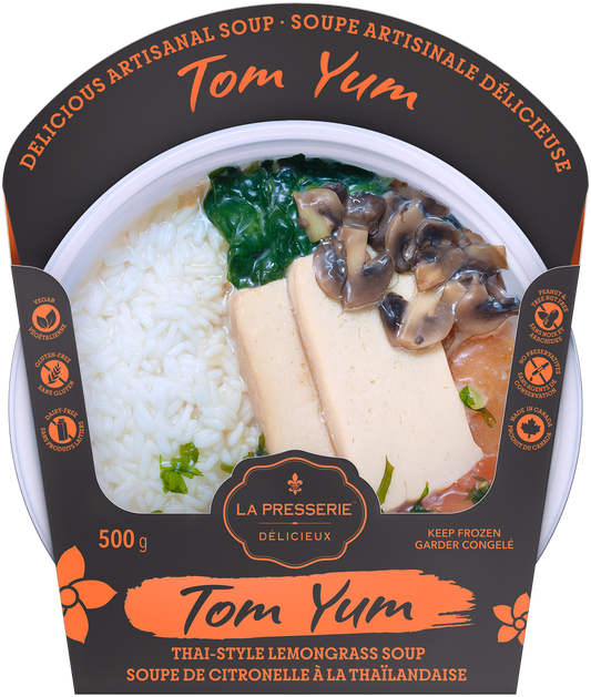 Thai-Style Tom Yum Lemongrass Soup with Rice 500g