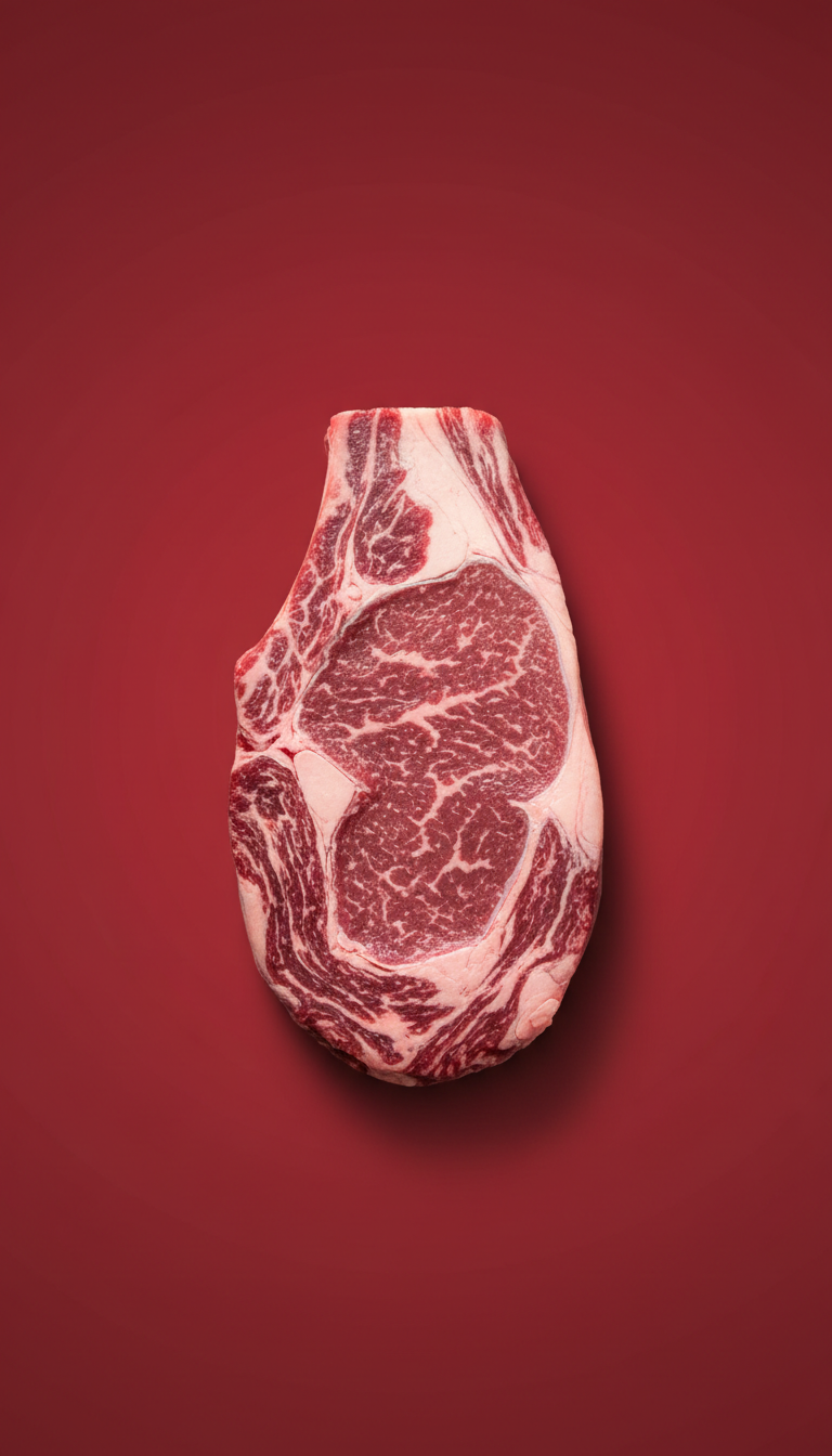 Grass-Fed Ribeye Steak Cut