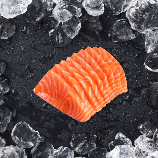 Sashimi Grade Centre Cut Norway Steelhead Salmon 6oz x 4pcs