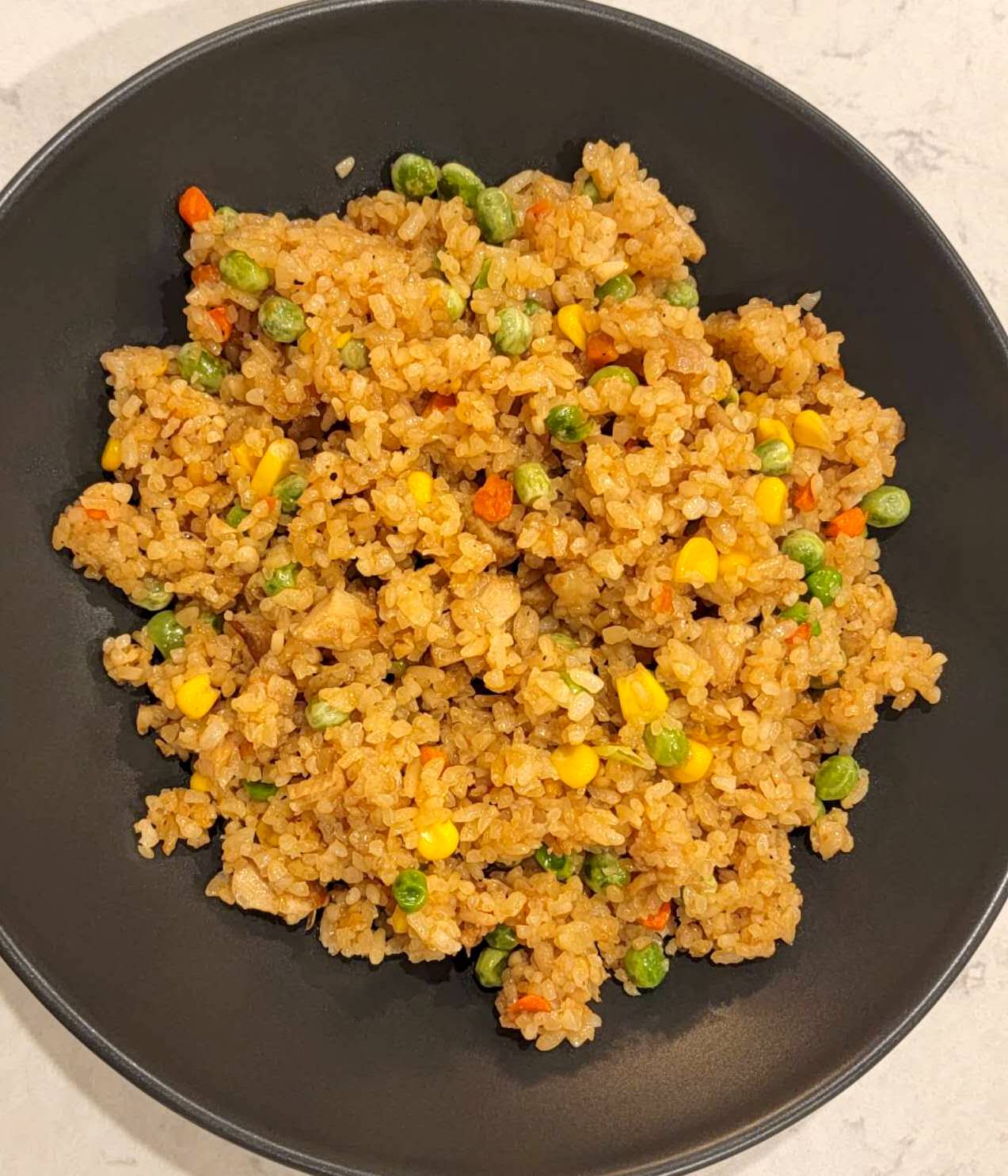 Japanese Soy Source and Vegetable Fried Rice